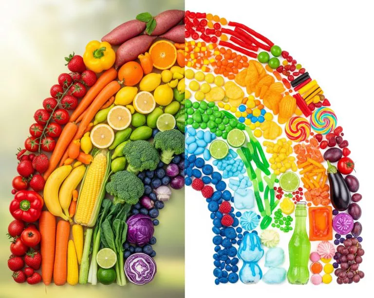 🌈El Secreto para una Vida Saludable: ¡Comer el Arcoíris!